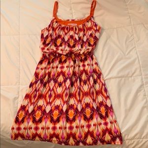 Small multi-colored sun dress